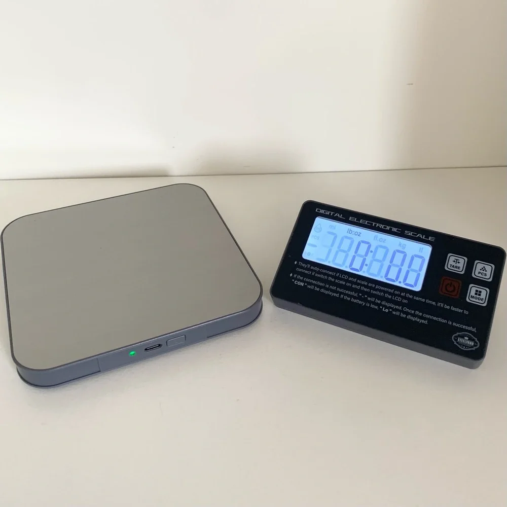 Bluetooth Digital Electric Scale wireless rechargeable